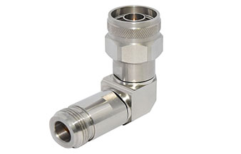 18GHz N(母头)-N(公头)射频转接器，90°直角弯